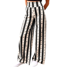 Load image into Gallery viewer, Wide Leg Pants - Black Coquette
