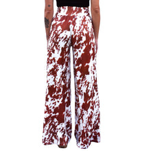 Load image into Gallery viewer, Wide Leg Pants - Cow
