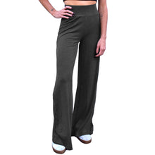 Load image into Gallery viewer, Wide Leg Pants - Heather Grey

