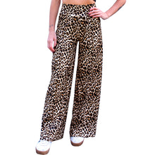 Load image into Gallery viewer, Wide Leg Pants - Leopard
