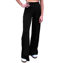 Load image into Gallery viewer, Wide Leg Pants - Solid Black
