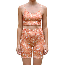 Load image into Gallery viewer, Bermuda Short Set - Gold Floral
