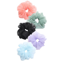 Load image into Gallery viewer, Oversized Organza Scrunchies - Pastel
