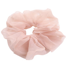 Load image into Gallery viewer, Oversized Organza Scrunchie - Dusty Pink

