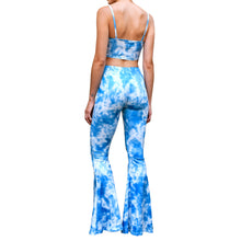 Load image into Gallery viewer, Bell Bottoms - Blue Tie Dye
