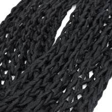 Load image into Gallery viewer, Chunky Knit Infinity Scarf - Black
