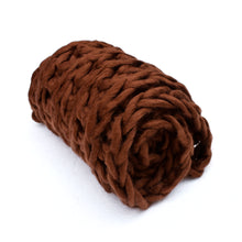 Load image into Gallery viewer, Chunky Knit Infinity Scarf - Chocolate
