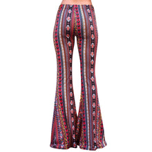 Load image into Gallery viewer, Bell Bottoms - Red/Yellow Paisley
