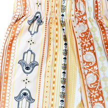 Load image into Gallery viewer, Little Girl&#39;s Bell Bottoms - Light Yellow Paisley
