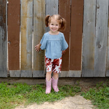 Load image into Gallery viewer, Little Girl&#39;s Shorts - Cowhide
