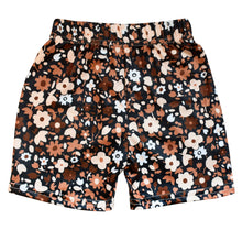 Load image into Gallery viewer, Little Girl&#39;s Shorts - Black Floral
