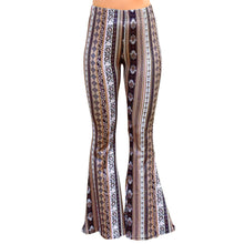 Load image into Gallery viewer, Bell Bottoms - Mocha Paisley
