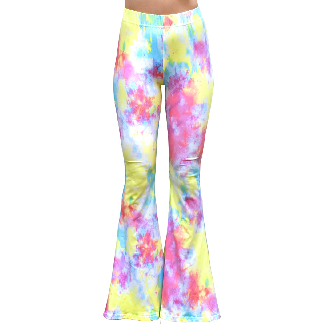 Bell Bottoms - Rainbow Tie Dye
