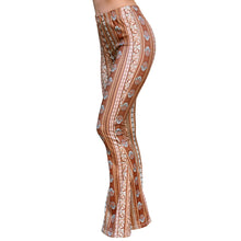 Load image into Gallery viewer, Bell Bottoms - Rust Paisley
