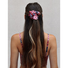 Load image into Gallery viewer, Oversized Scrunchie - Marsala Paisley
