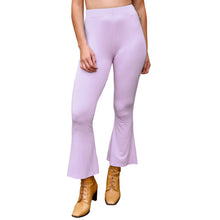 Load image into Gallery viewer, Cropped Bell Bottoms - Solid Lavender
