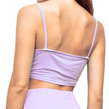 Load image into Gallery viewer, Cropped Tank Top - Solid Lavender
