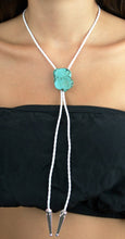 Load image into Gallery viewer, Gemstone Bolo Tie - Tuquoise
